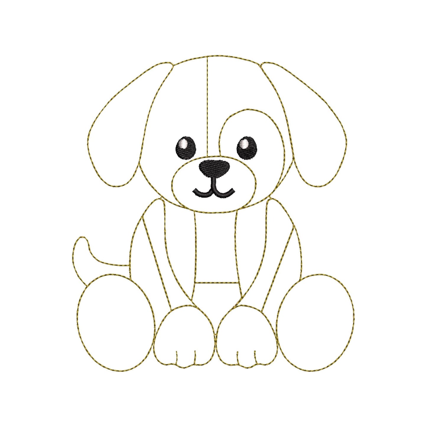 Little Patchwork Puppy Toy