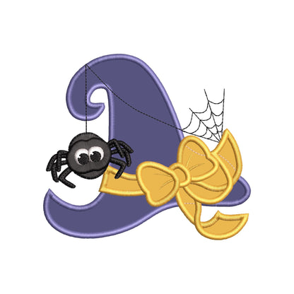 Halloween Witch Hat with Spider