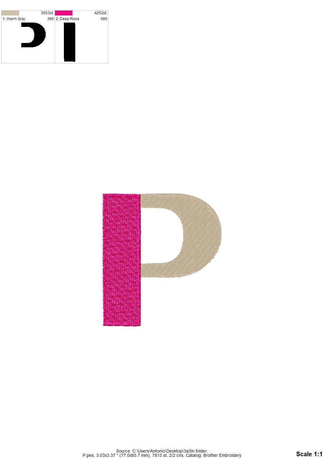 Bold Block Split Font