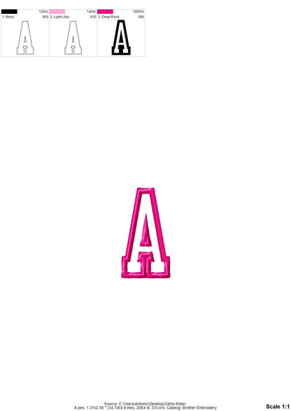 Narrow Varsity Sport Font 2 types