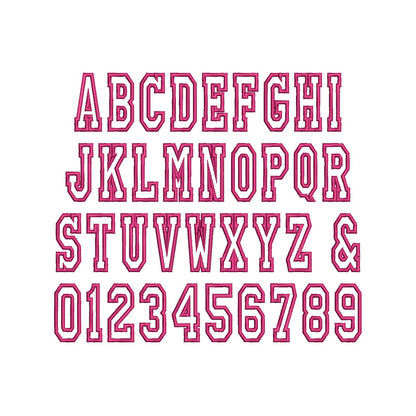 Narrow Varsity Sport Font 2 types
