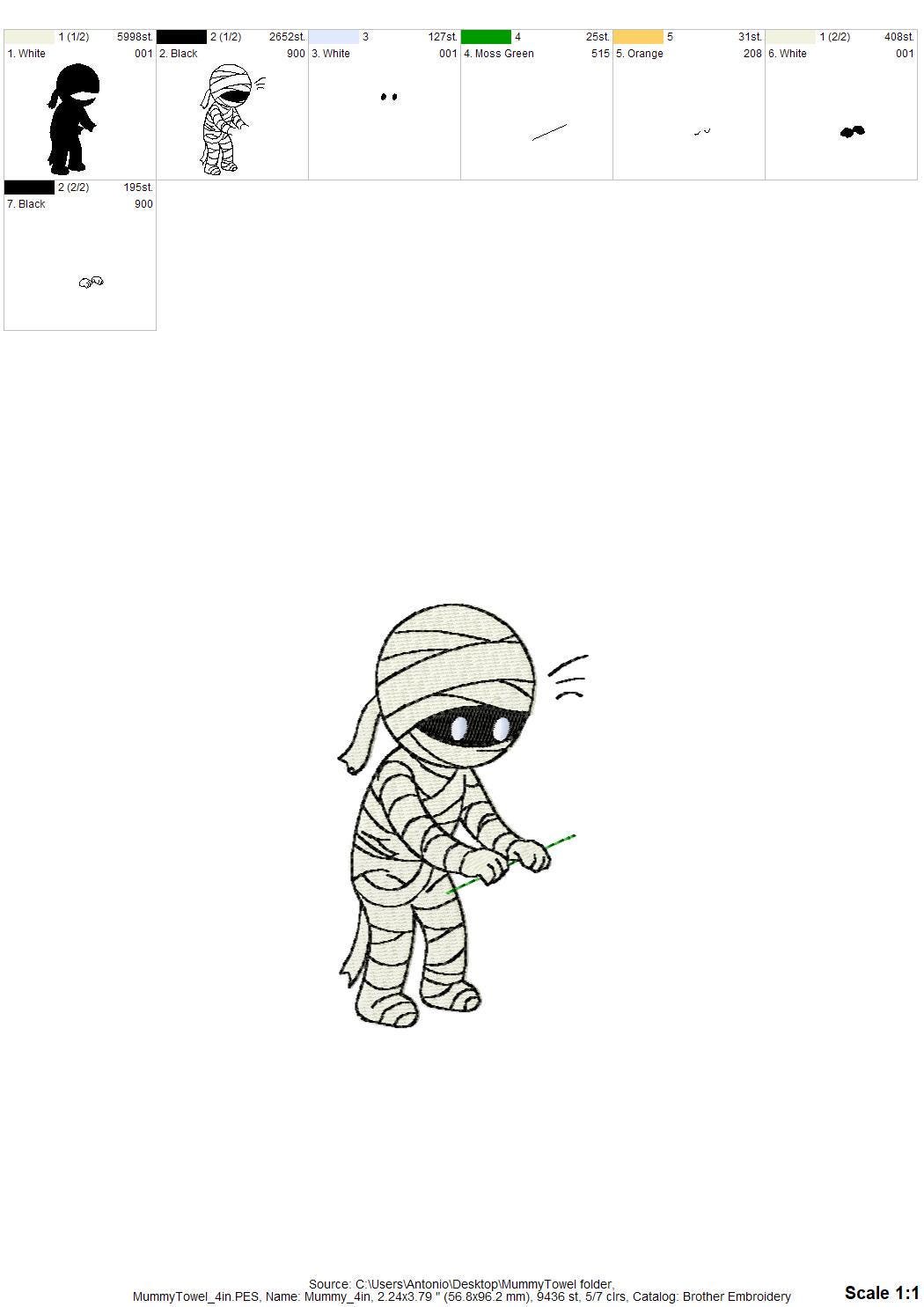 Little Playing Mummy Boy Thief