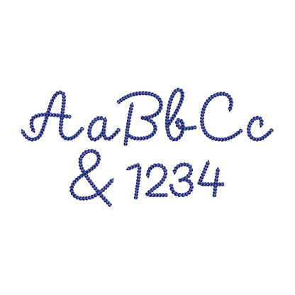 Extra Bold mini Chain Font Paloma