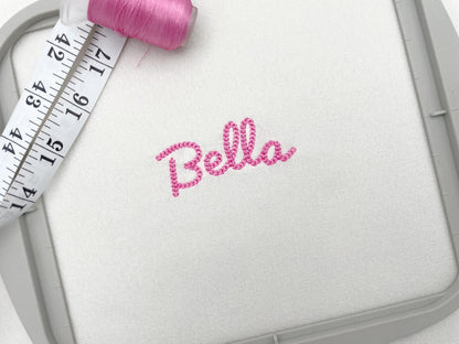 Extra Bold mini Chain Font Paloma