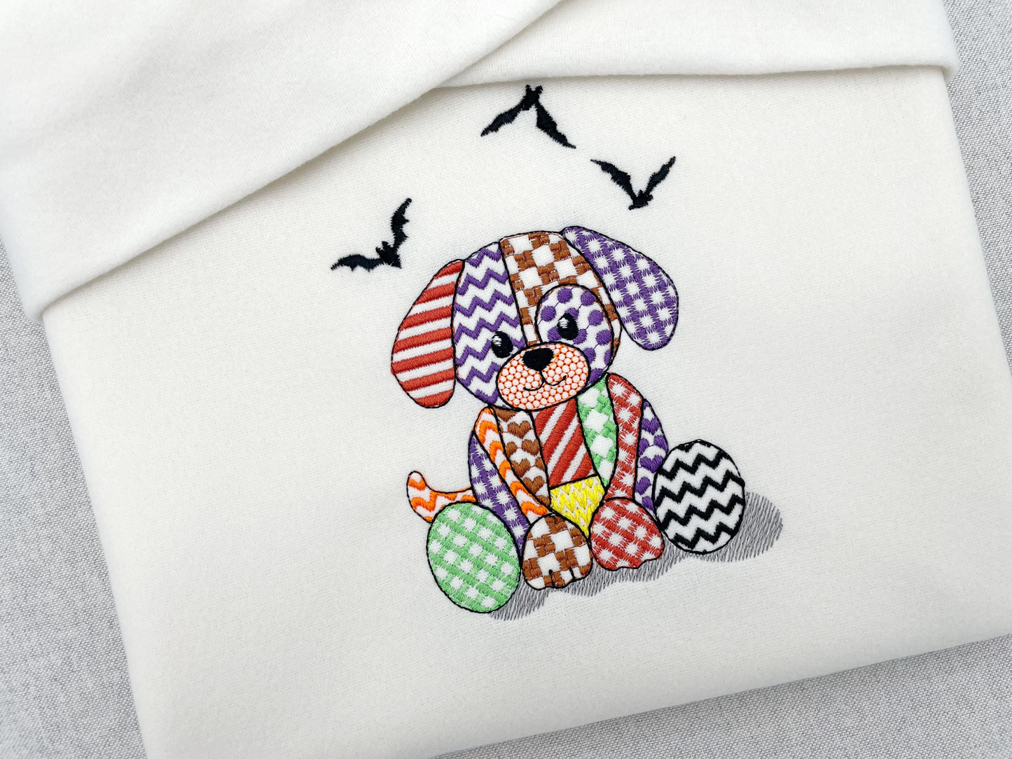 Halloween Patchwork Puppy