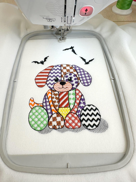 Halloween Patchwork Puppy