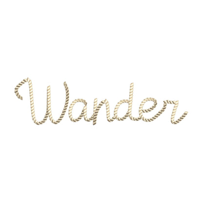 Rope Stitch Font Ropetastic