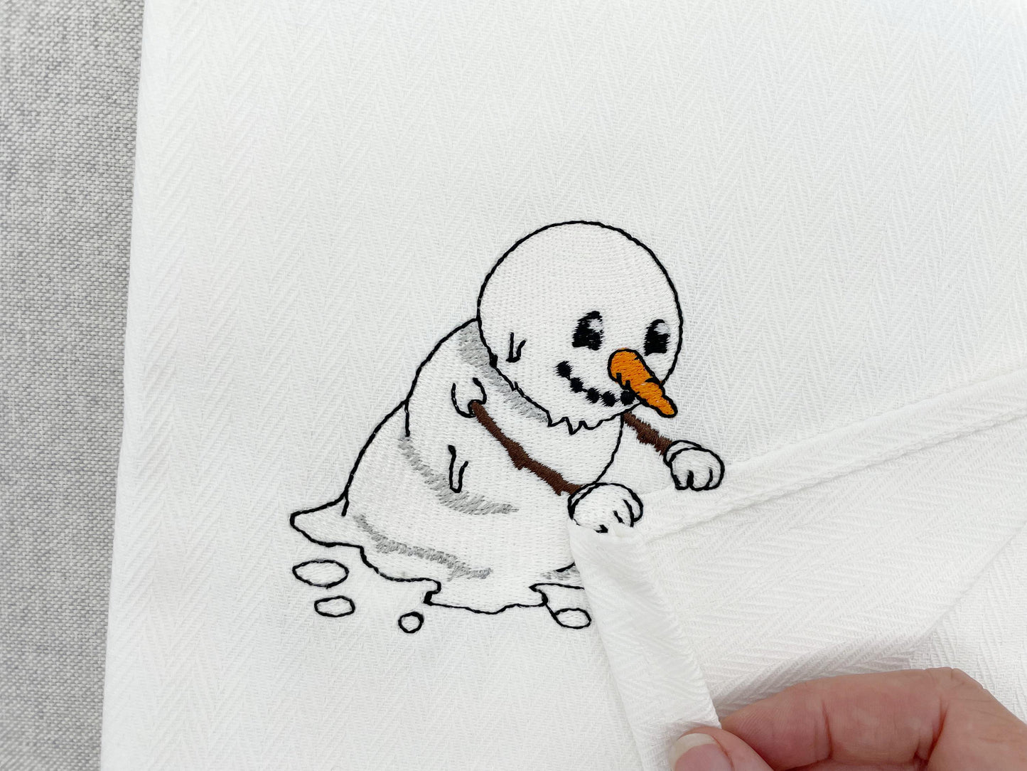 Melting Snowman Thief