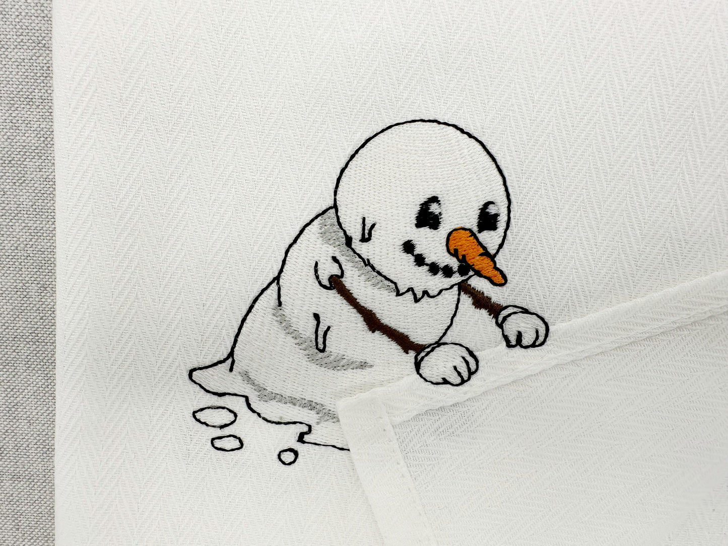 Melting Snowman Thief