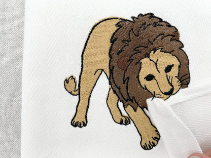 Naughty Playing Lion Thief