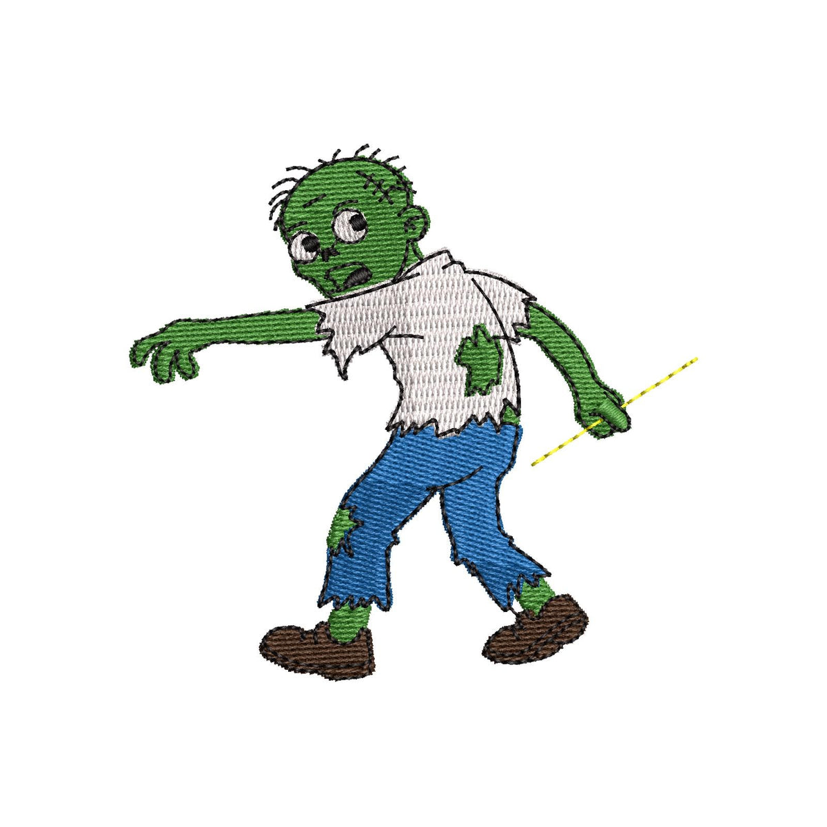 Halloween Spooky Zombie Towel Thief