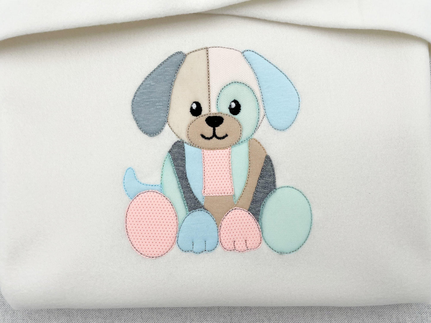 Little Patchwork Puppy Toy
