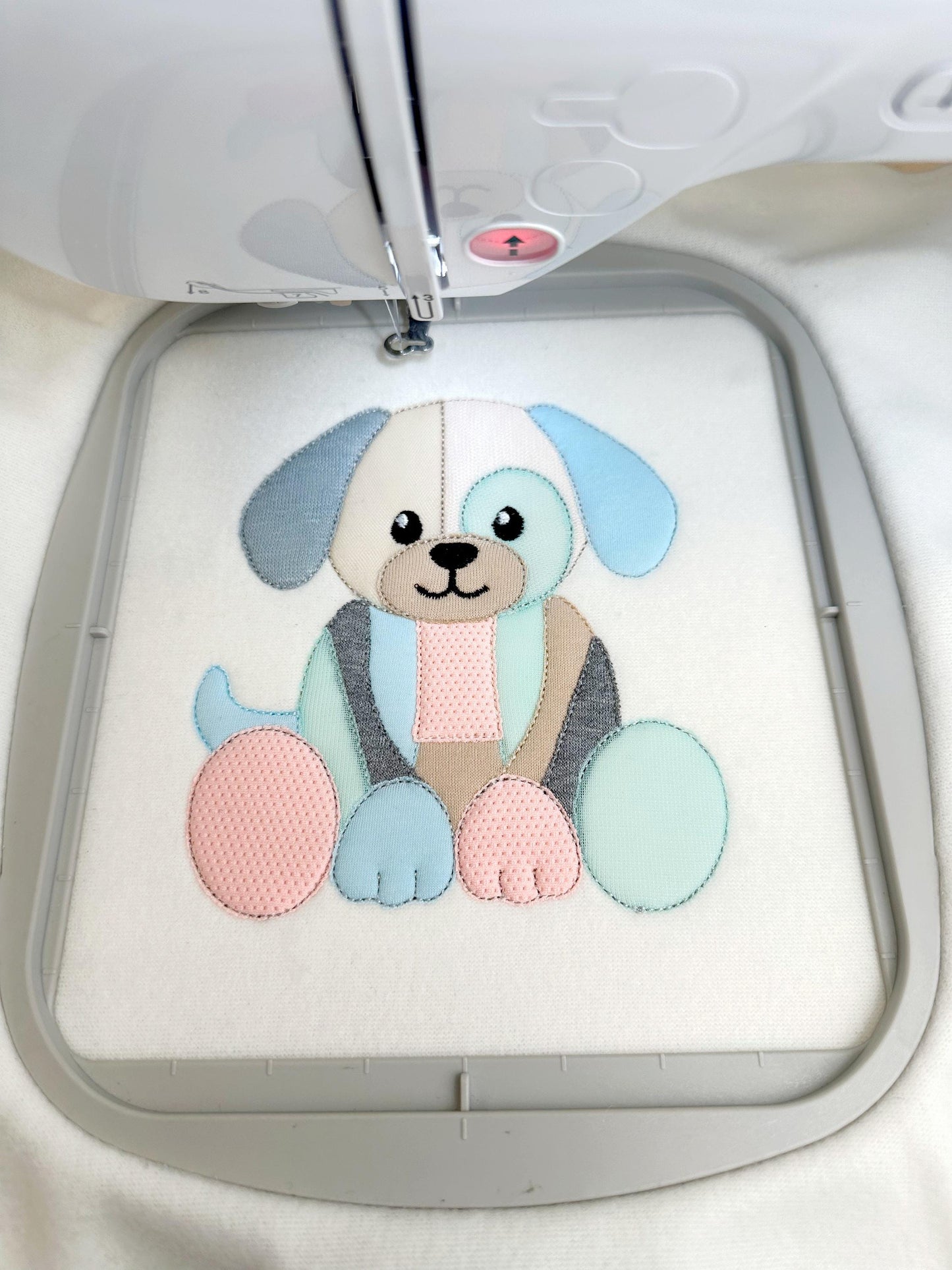 Little Patchwork Puppy Toy