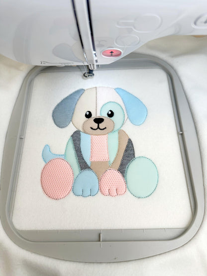 Little Patchwork Puppy Toy