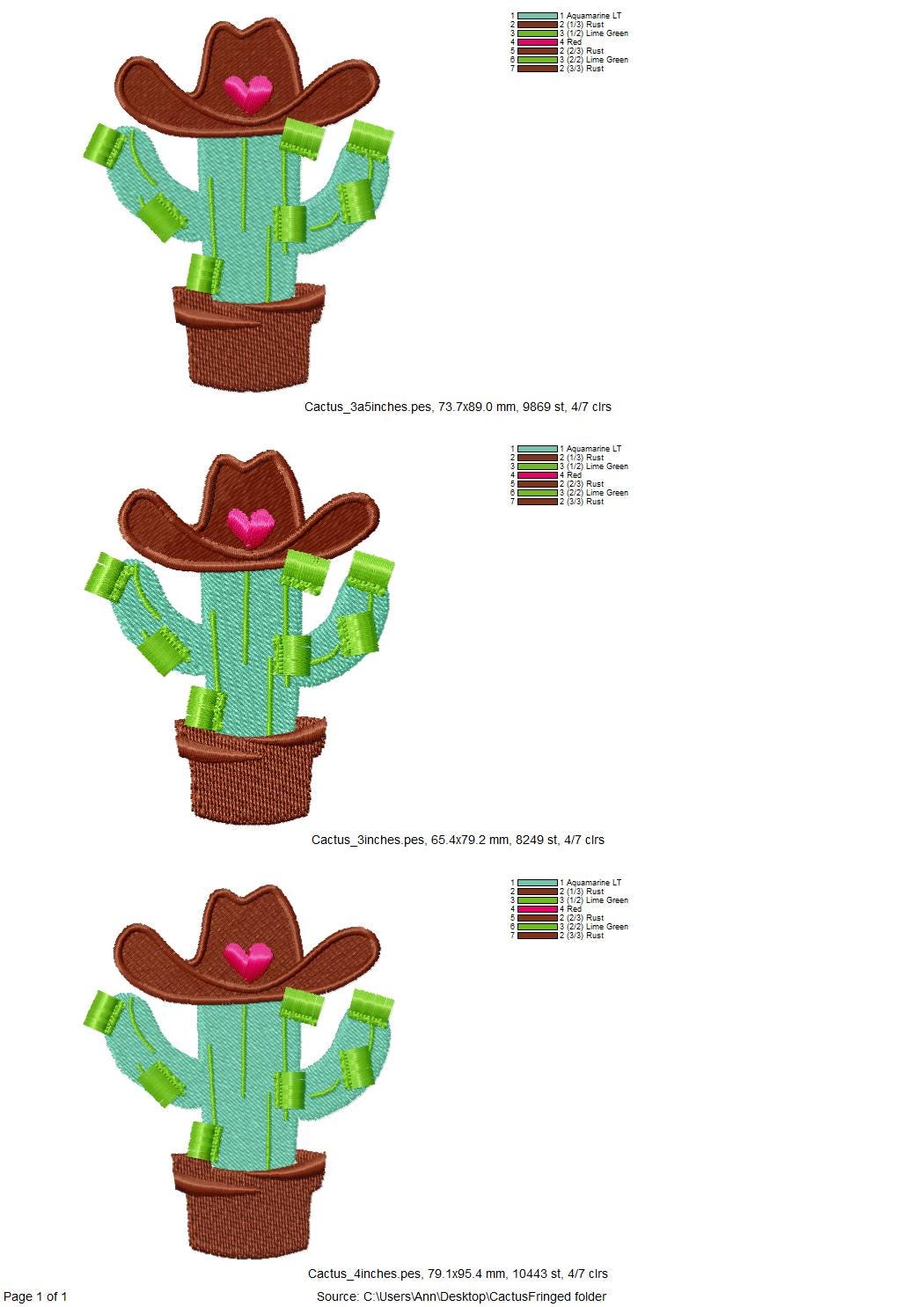 Fringed Western Cactus