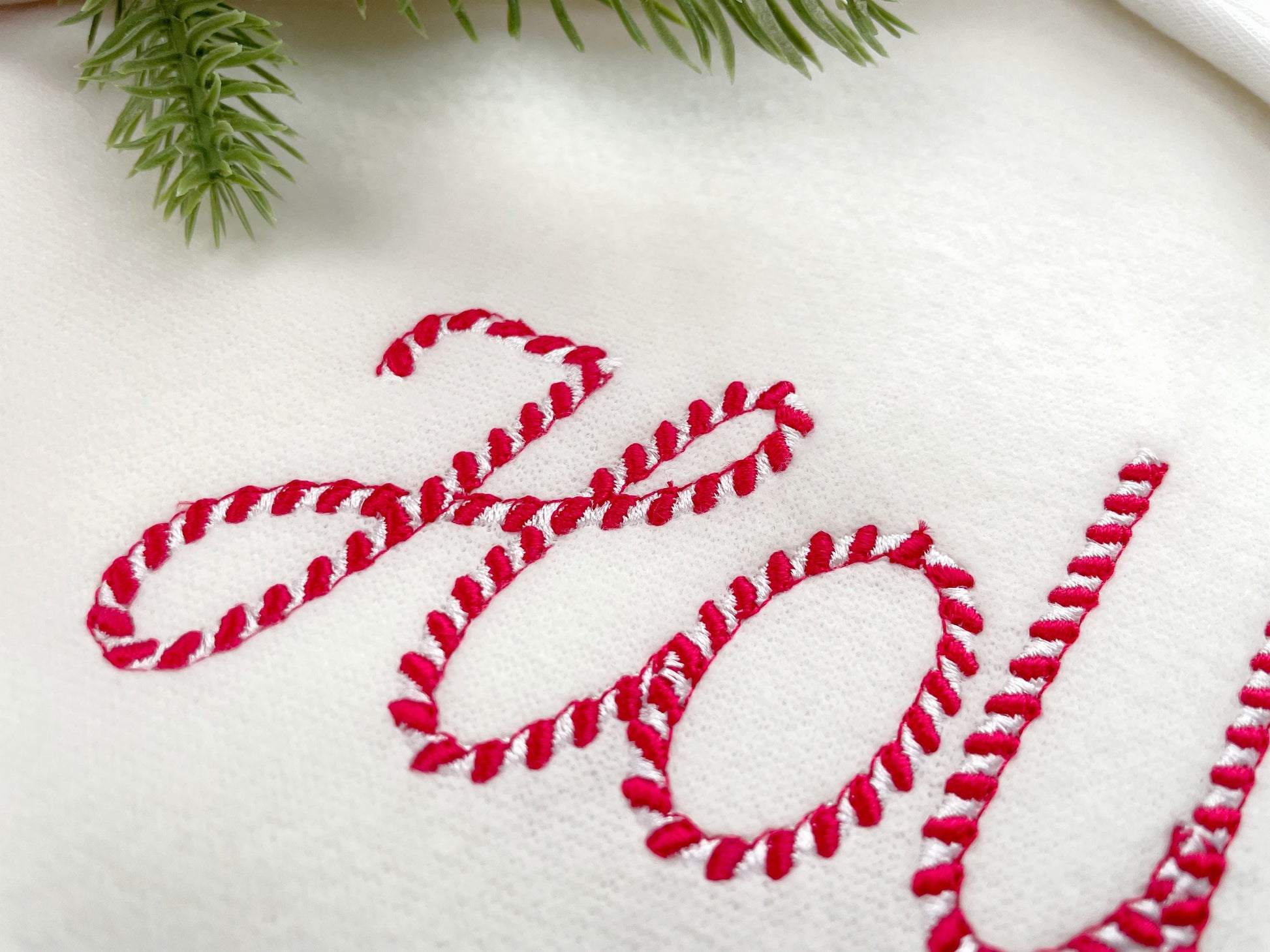 Candy Cane FONT Candy Land 2 colors kids handwritten Alphabet Christmas Monogram machine embroidery designs