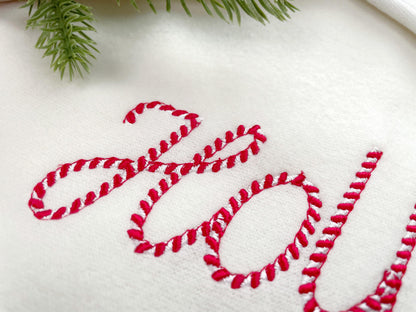 Candy Cane FONT Candy Land 2 colors kids handwritten Alphabet Christmas Monogram machine embroidery designs