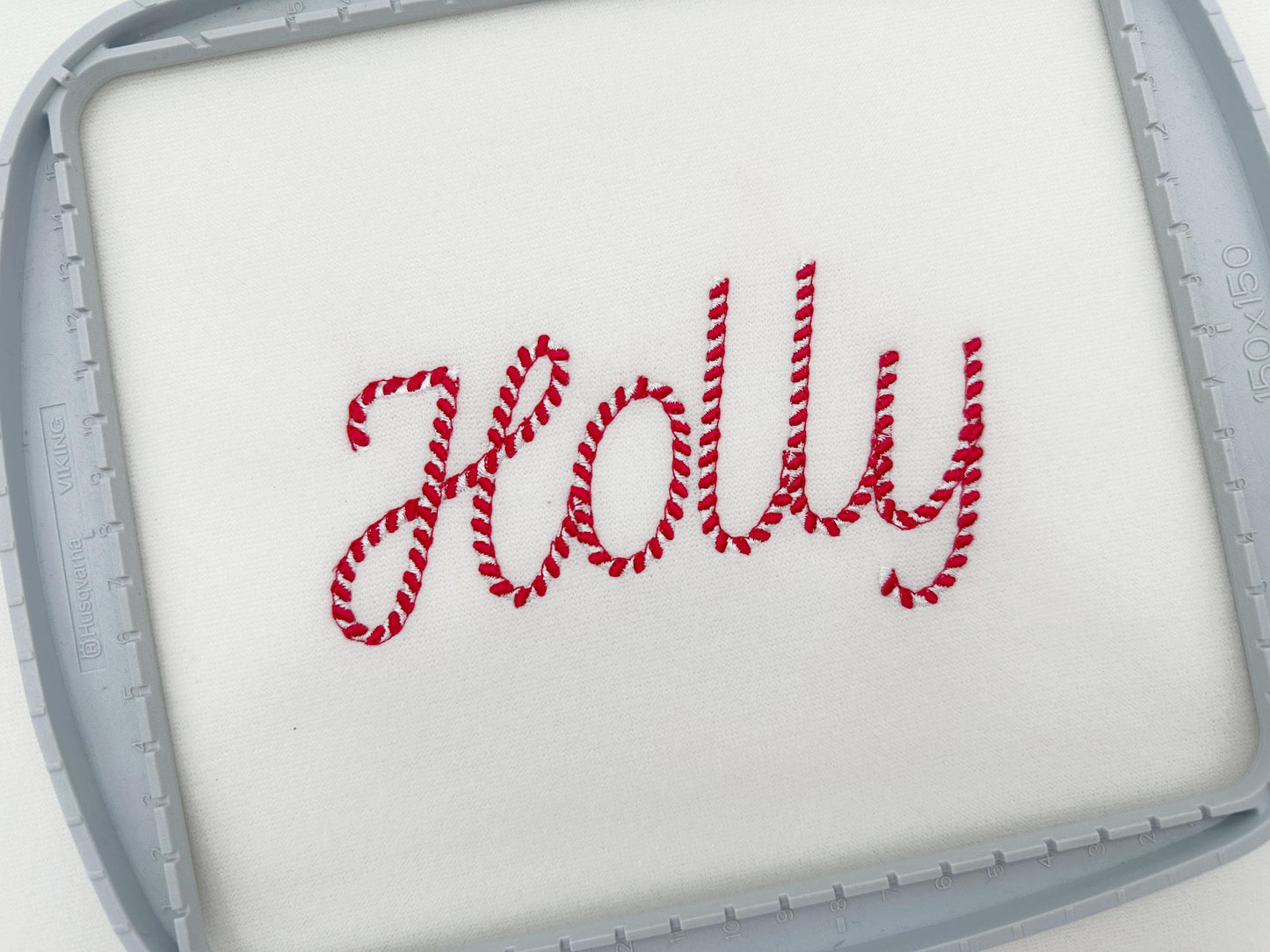 Christmas Font Candy Cane Land