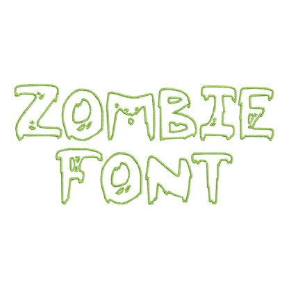 Spooky Zombie Font