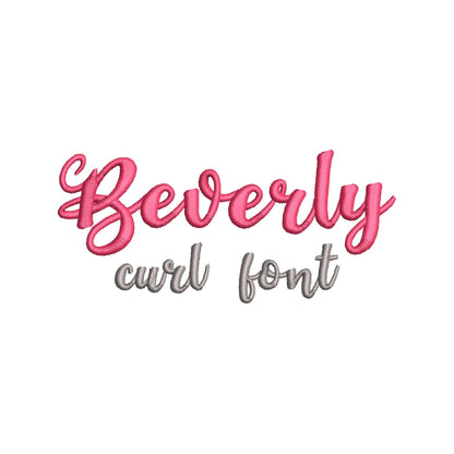Curl Satin Script Mini Font