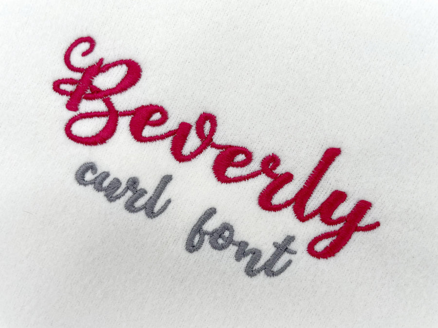 Curl Satin Script Mini Font