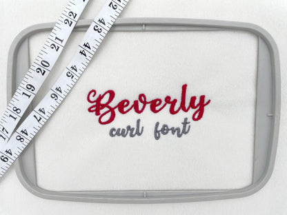 Curl Satin Script Mini Font