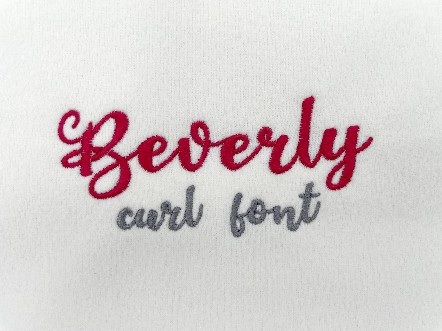 Curl Satin Script Mini Font