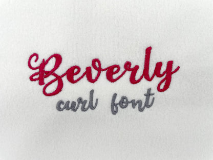 Curl Satin Script Mini Font