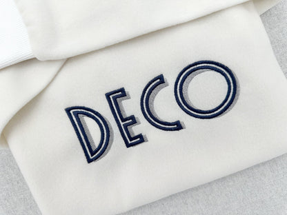 Shadow Font Art Deco