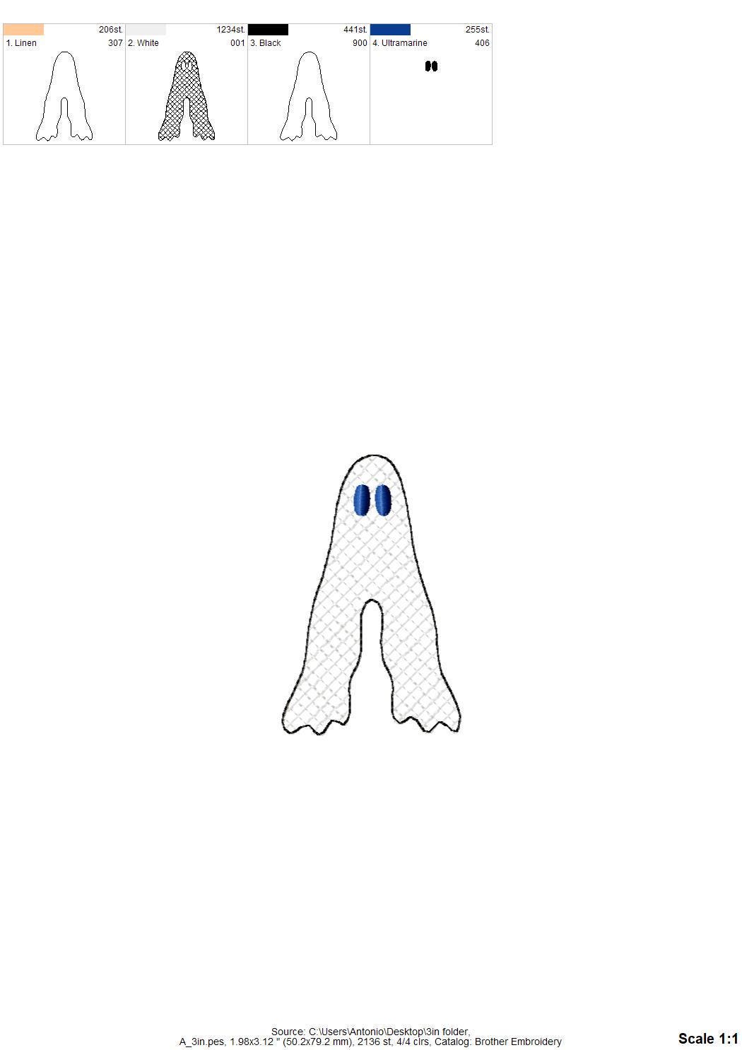 Halloween Glitter Ghost Font