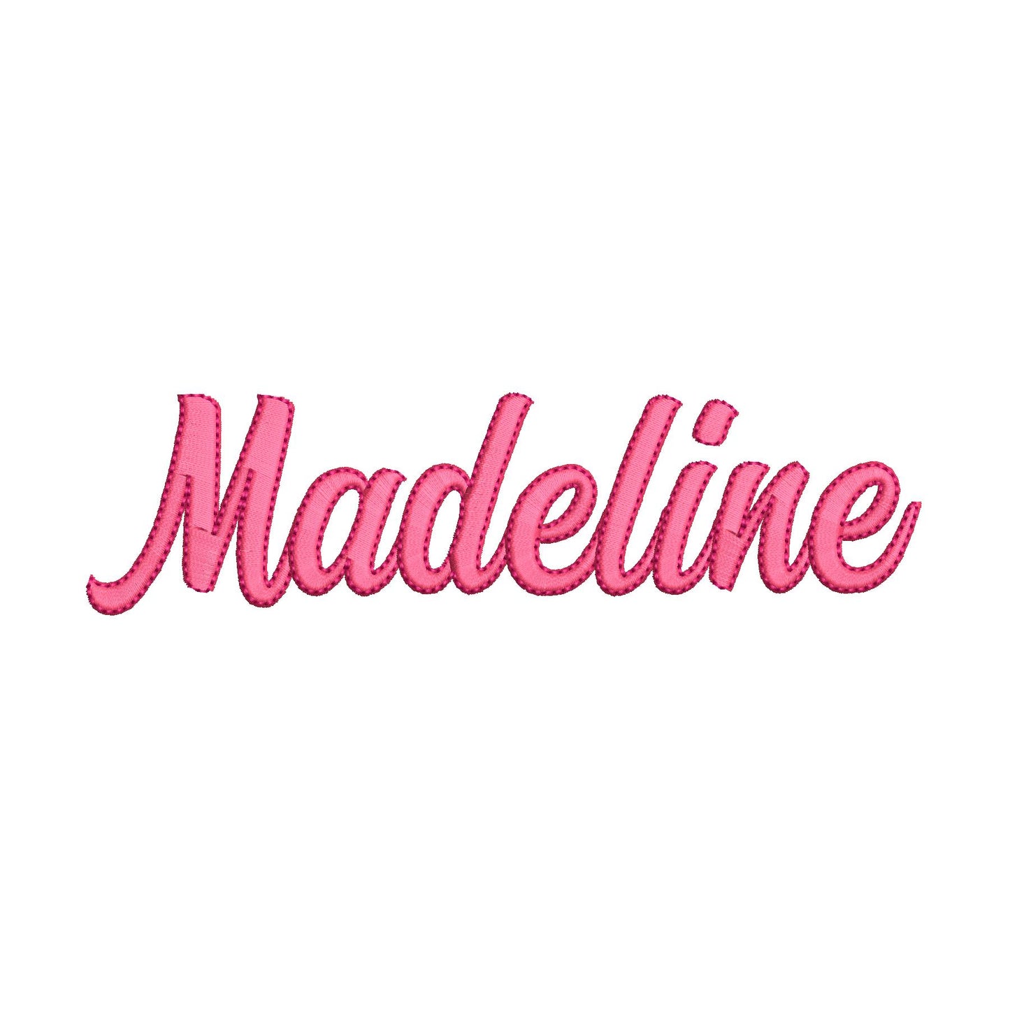Satin Delicate Font with Outline