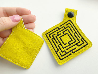 Diamond Labyrinth Keychain