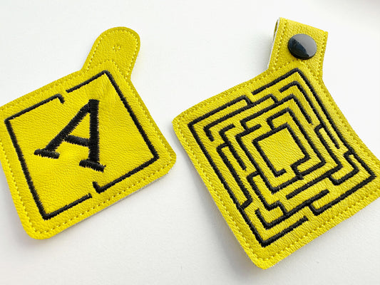 Diamond Labyrinth Keychain
