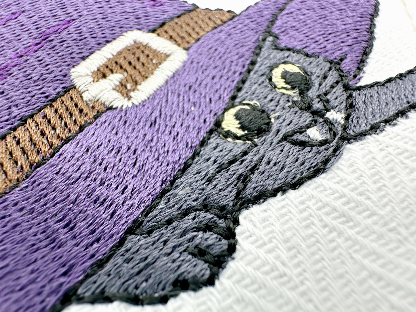 Halloween Kitty Cat with Witch Hat