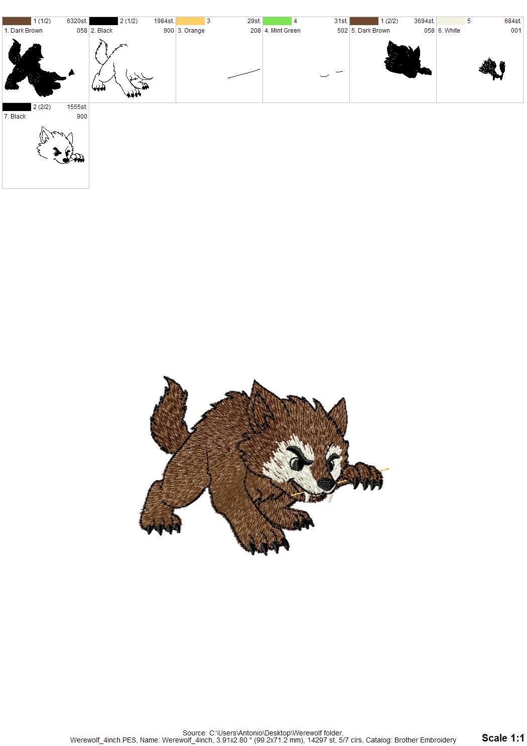 Naughty Werewolf Puppy Thief