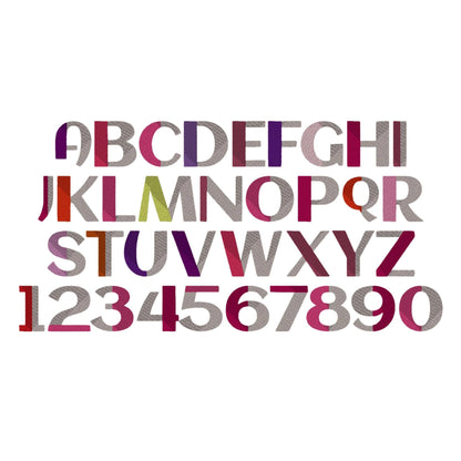 Bold Block Split Font