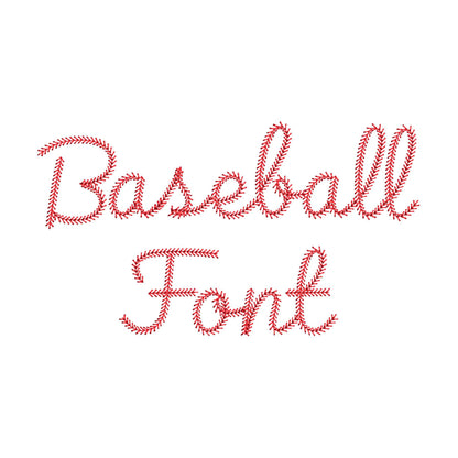 Baseball Font Paxton