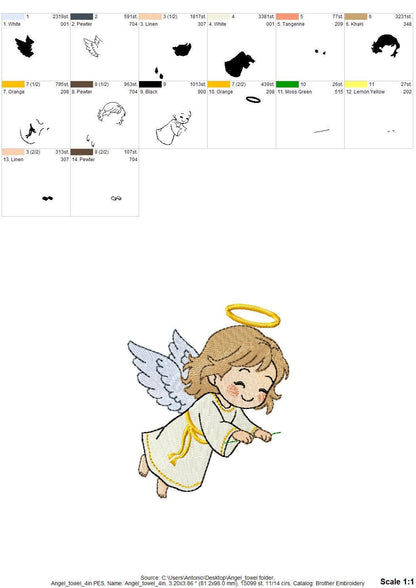 Playing Angel Christmas Thief