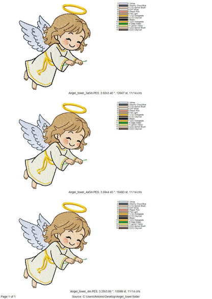 Playing Angel Christmas Thief