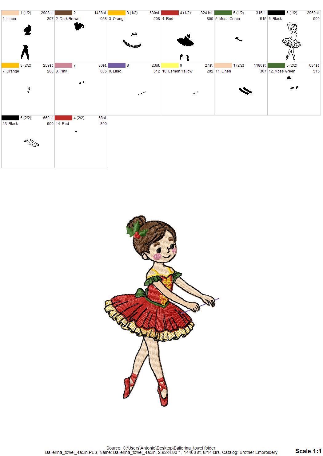 Dancing Ballerina Christmas Thief
