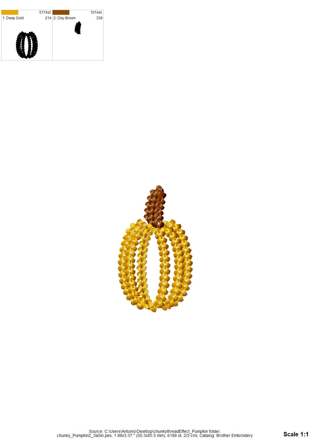 Thanksgiving Pumpkin SET