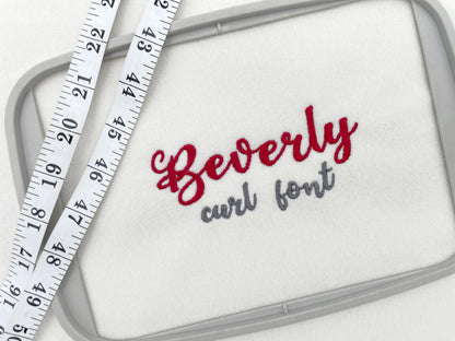 Curl Satin Script Mini Font