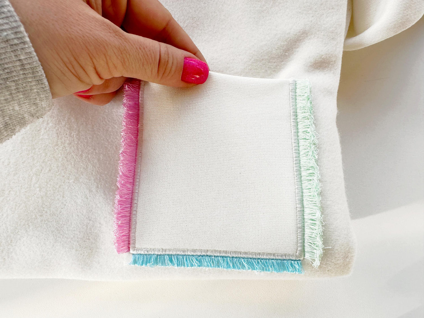 Genuine Fringed Pocket ITH