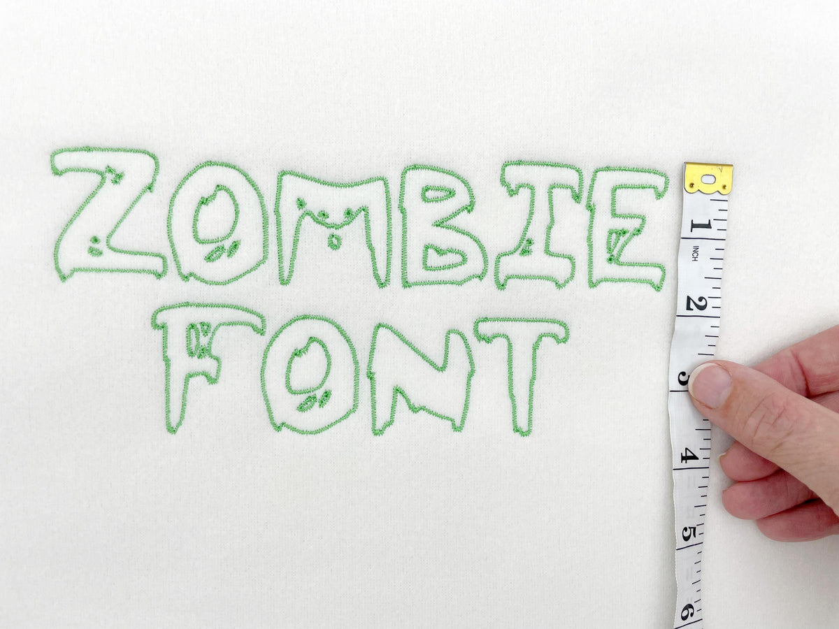 Spooky Zombie Font