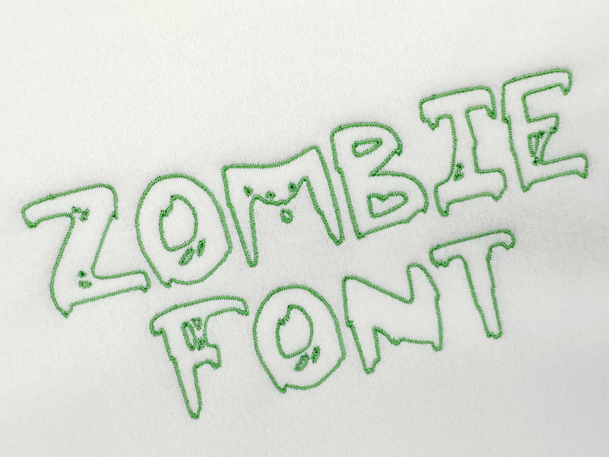 Spooky Zombie Font