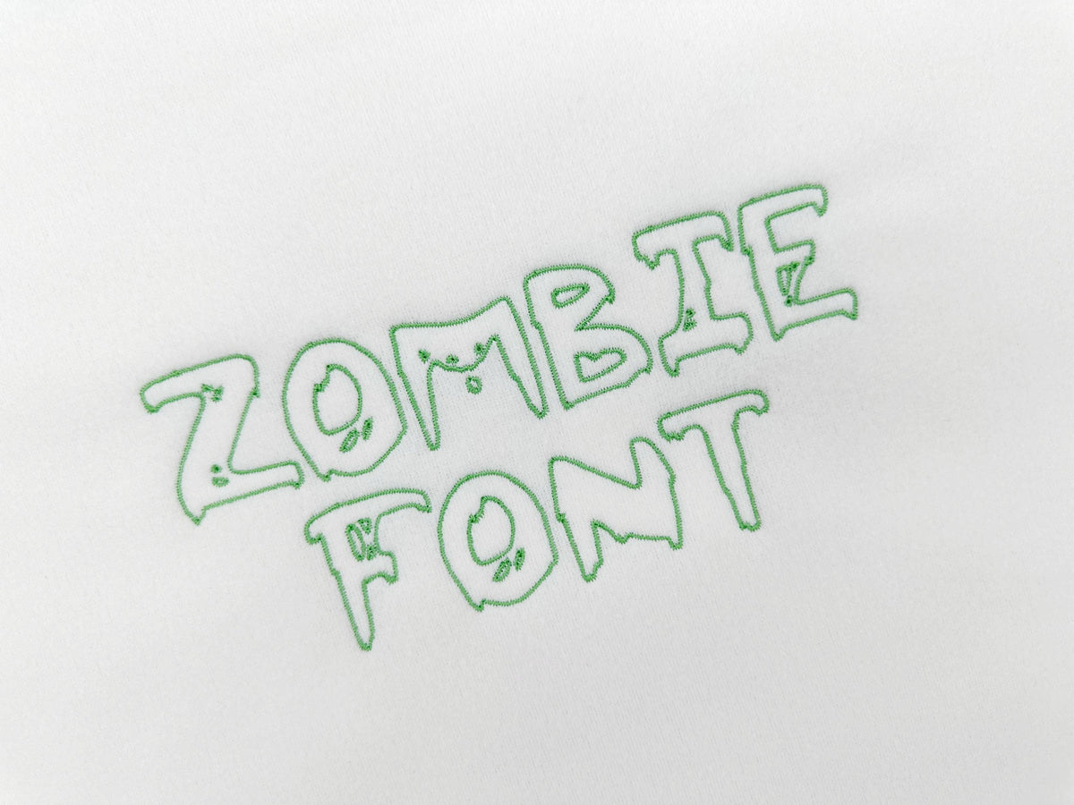 Spooky Zombie Font