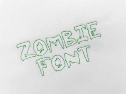 Spooky Zombie Font