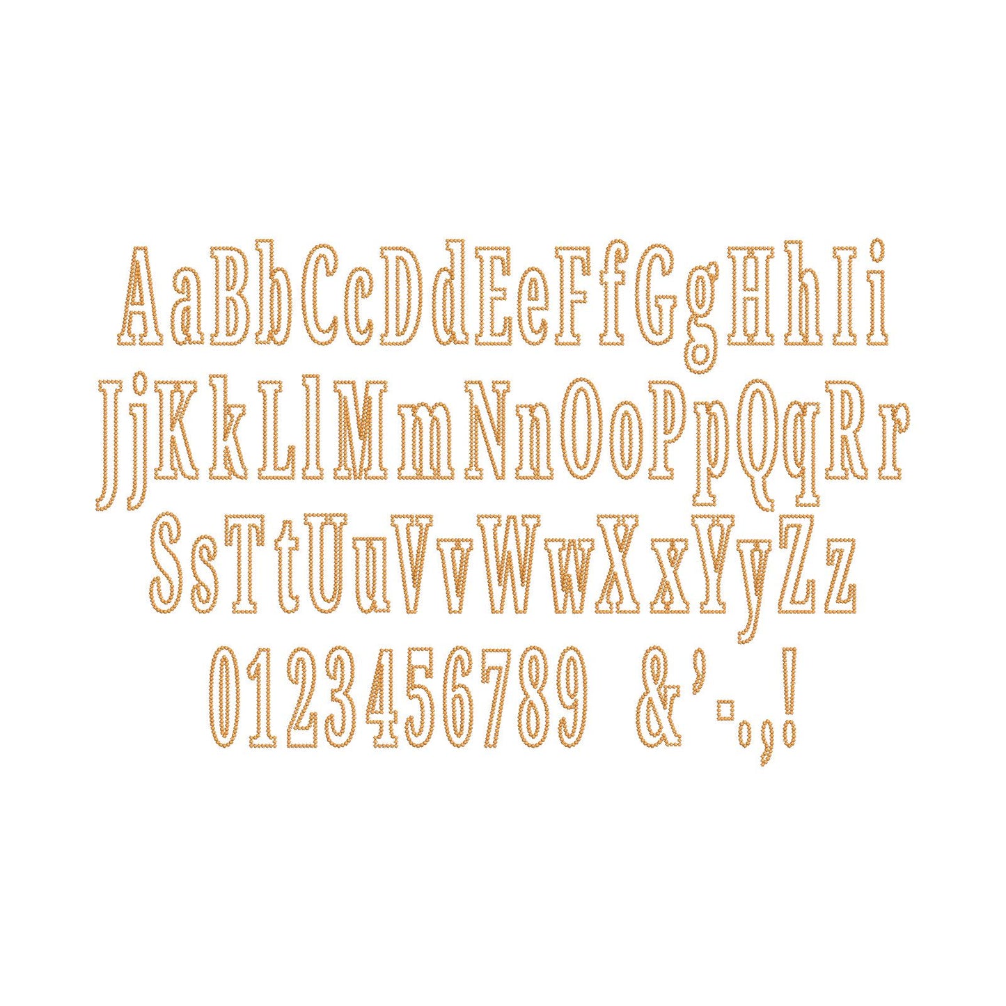 Collegiate Narrow Font Nova