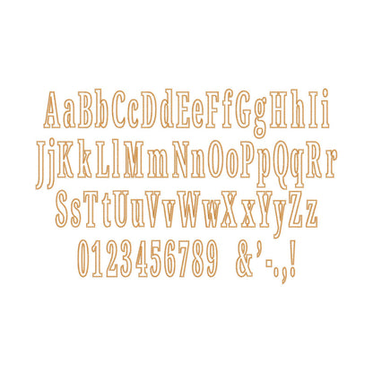 Collegiate Narrow Font Nova