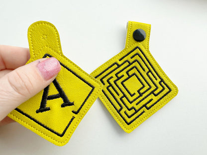 Diamond Labyrinth Keychain
